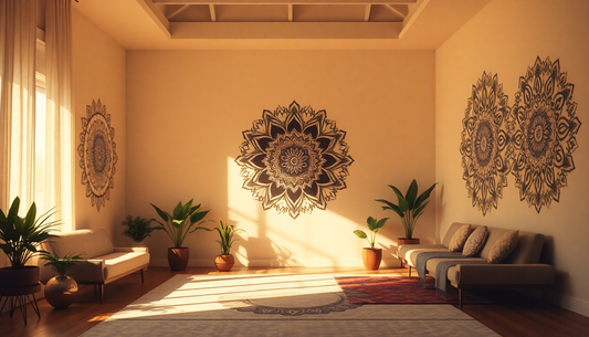 Elevate Your Space: Infusing Spiritual Serenity with Mandala Designs