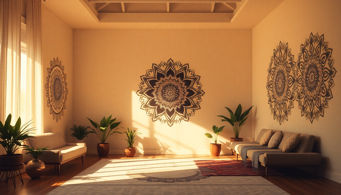 Elevate Your Space: Infusing Spiritual Serenity with Mandala Designs